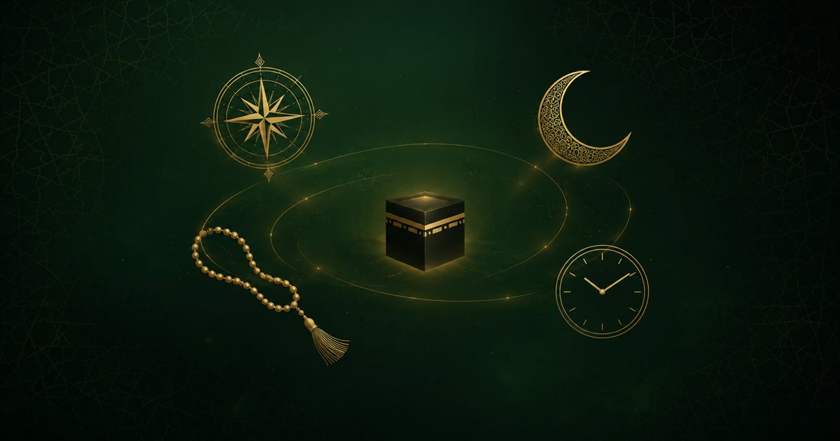 Qibla Direction in Valencia (106° East) | Makkah Live